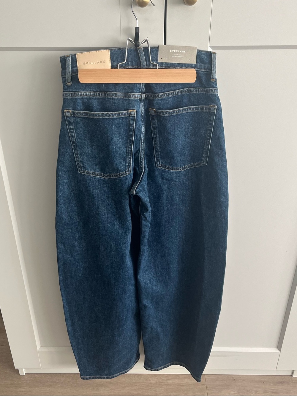 NWT Everlane Way High Barrel Jean Ocean 25x29 - Picture 6 of 9